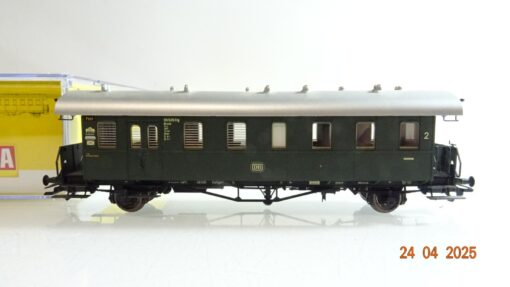Brawa H0 45759 Personenwagen 2. Kl./Gepäckabt. der DB in OVP PR7230 – Bild 3