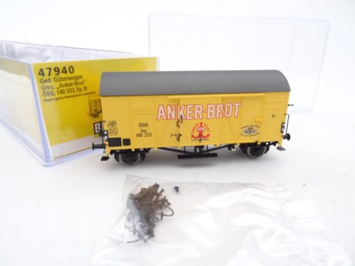 Brawa H0 47940 gedeckter Güterwagen Anker-Brot der ÖBB in OVP RR1540 – Bild 3