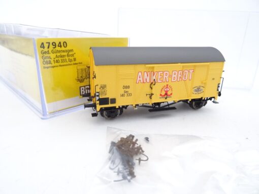 Brawa H0 47940 gedeckter Güterwagen Anker-Brot der ÖBB in OVP RR1540