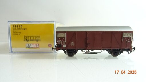 Brawa H0 48810 gedeckter Güterwagen der DB in OVP PR7203