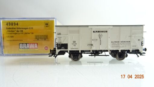 Brawa H0 49894 gedeckter Güterwagen Kärcher der DB in OVP PR7167
