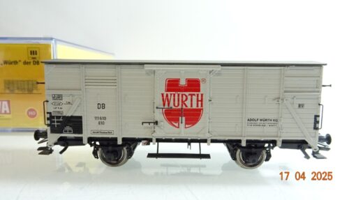 Brawa H0 49895 gedeckter Güterwagen Würth der DB in OVP PR7173 – Bild 3