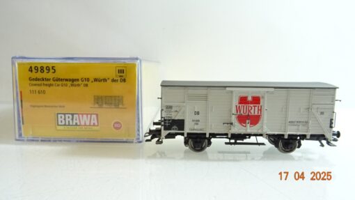 Brawa H0 49895 gedeckter Güterwagen Würth der DB in OVP PR7173