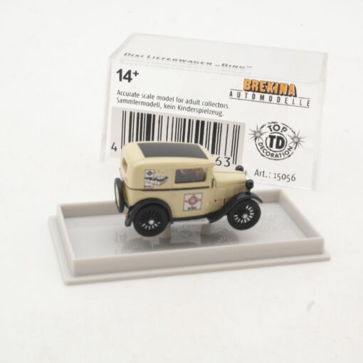 Brekina 1:87 15056 BMW Dixi Lieferwagen Bing in OVP QR9591 – Bild 3
