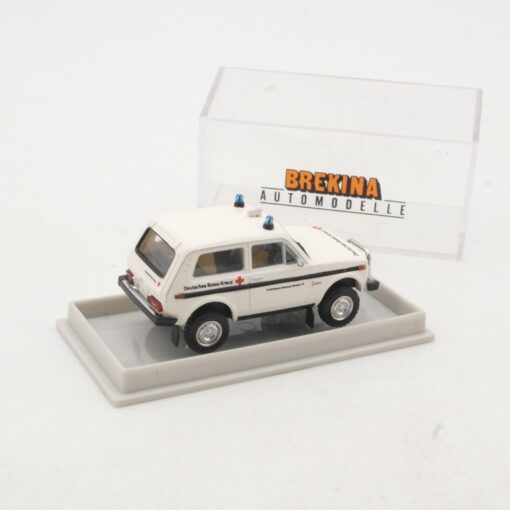 Brekina 1:87 27208 Lada Niva DRK Hamburg in OVP QR9233 – Bild 3