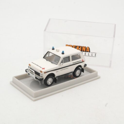 Brekina 1:87 27208 Lada Niva DRK Hamburg in OVP QR9233