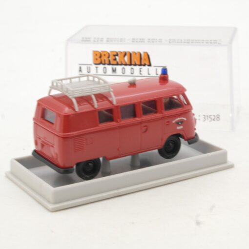 Brekina 1:87 31528 VW Kombi T1 B Feuerwehr Entstörwagen in OVP QR2259 – Bild 3