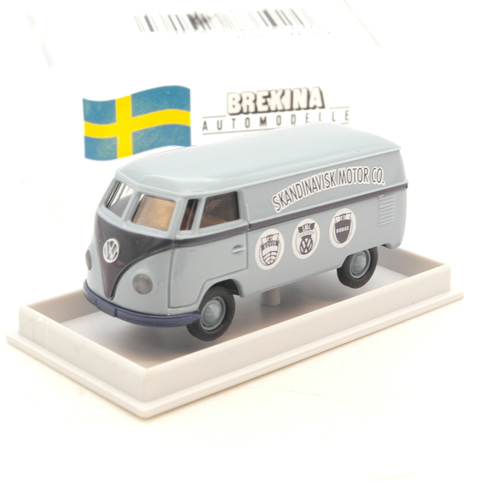 Brekina 1:87 32016 Volkswagen VW T1 Skandinavisk in OVP RF9655