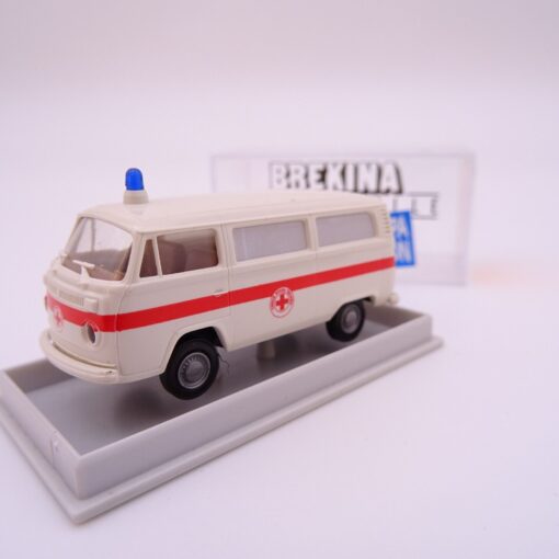 Brekina 1:87 33247 VW T2 Bus Croce Rossa Italien in OVP QR3475