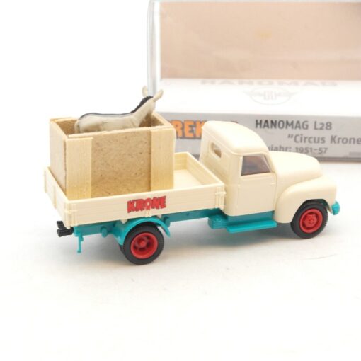 Brekina 1:87 37095 Hanomag L28 Circus Krone in OVP RG111 – Bild 3