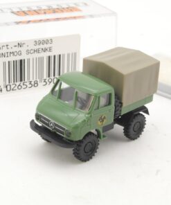 Brekina 1:87 39003 MB 411 Unimog Schenker in OVP RR2954
