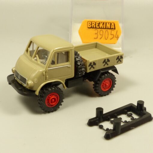 Brekina 1:87 39054 MB Unimog 402 Kurzpritsche Kohlenhändler in OVP EX7292