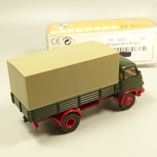 Brekina 1:87 43201 Borgward B 655 Pritschen-​​LKW neutral in OVP EX7463 – Bild 3