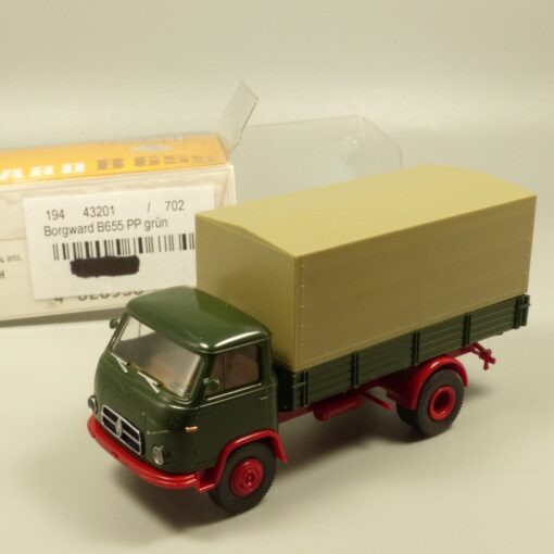 Brekina 1:87 43201 Borgward B 655 Pritschen-​​LKW neutral in OVP EX7463