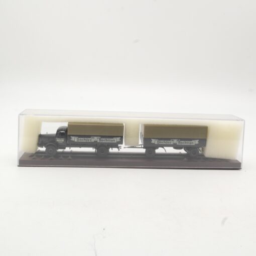 Brekina 1:87 44302 MB L235 Hängerzug Dachser Spedition in OVP RR834 – Bild 3