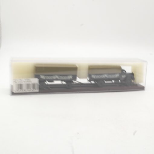 Brekina 1:87 44302 MB L235 Hängerzug Dachser Spedition in OVP RR834 – Bild 4