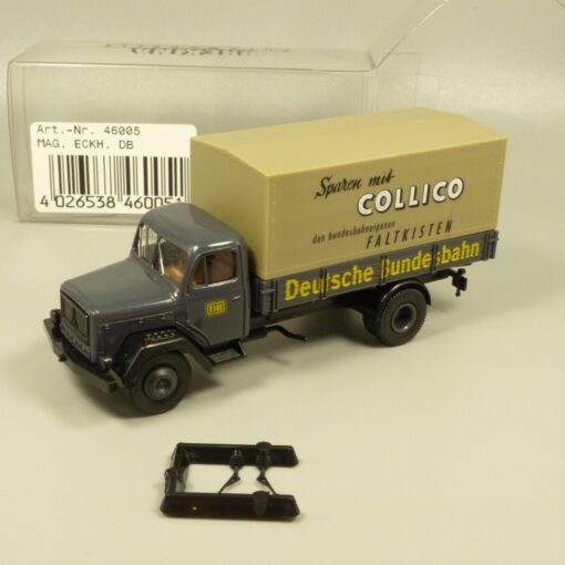Brekina 1:87 46005 Magirus Eckhauber Pritschen-LKW Collico DB in OVP EX7456