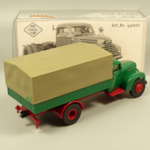 Brekina 1:87 49001 Ford FK 3500 Pritsche/Plane neutral in OVP EX7231 – Bild 3