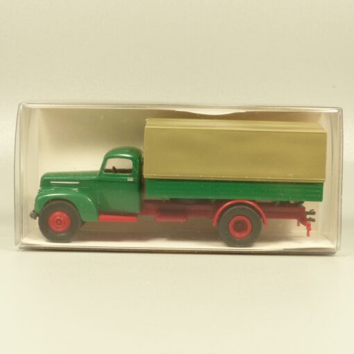 Brekina 1:87 49001 Ford FK 3500 Pritsche/Plane neutral in OVP EX7231 – Bild 4