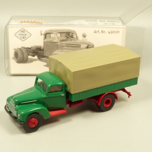 Brekina 1:87 49001 Ford FK 3500 Pritsche/Plane neutral in OVP EX7231