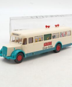 Brekina 1:87 59202 MAN MKN Omnibus Krone Circus-Schule in OVP RG405