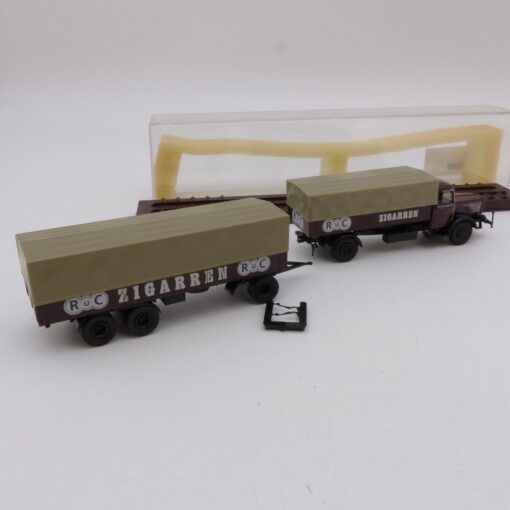 Brekina 1:87 74508 Büssing 8000 Hängerzug RuC Zigarren in OVP EX3940 – Bild 3