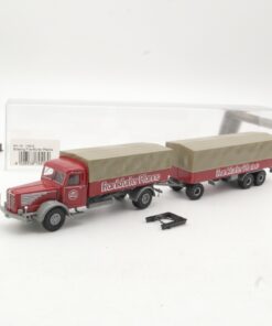 Brekina 1:87 74518 Büssing Pritsche Plane Frankfurter Pfanne in OVP RR860