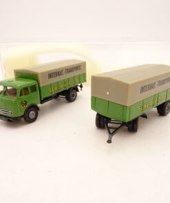 Brekina 1:87 76210 MB Hängerzug Schenker in OVP QR943