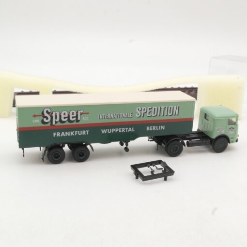 Brekina 1:87 7914 Büssing LS 11 Sattelzug Speer Spedition in OVP QR9280 – Bild 3