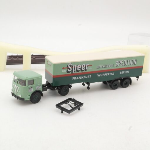Brekina 1:87 7914 Büssing LS 11 Sattelzug Speer Spedition in OVP QR9280