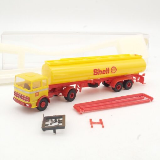 Brekina 1:87 8101 MB LPS 1620 Tanksattelzug SHELL in OVP QR9273