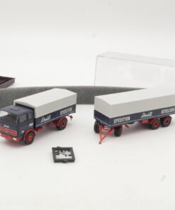 Brekina 1:87 81031 MB LP Hängerzug Schmidt Spedition in OVP RR1112