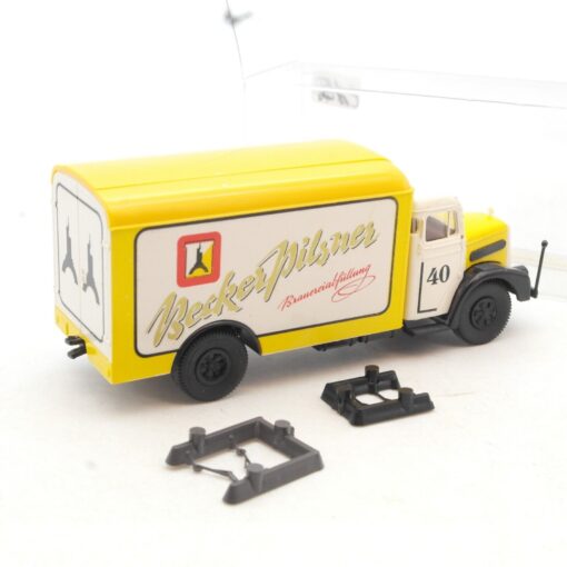 Brekina 1:87 MAN F8 Koffer LKW Becker Pilsner in EVP RG17 – Bild 3