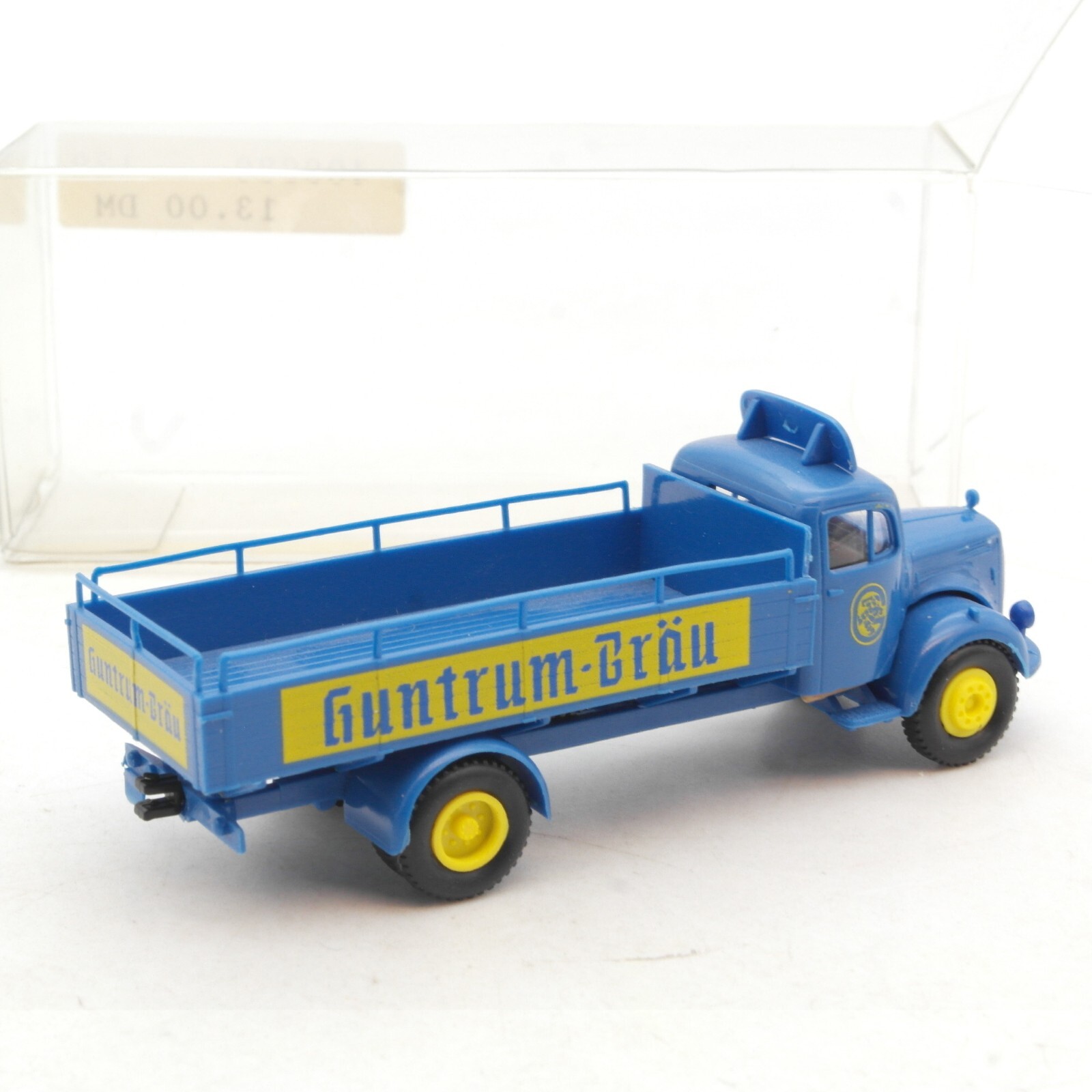 Brekina 1:87 Mercedes MB Pritsche Guntrum Bräu in EVP RG880 – Bild 3