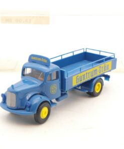 Brekina 1:87 Mercedes MB Pritsche Guntrum Bräu in EVP RG880