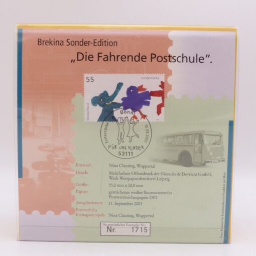 Brekina 1:87 Nr.: 006240 Büssing 6500 T Die fahrende Postschule, in OVP EX1861 – Bild 5