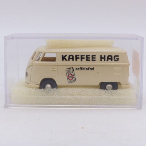 Brekina 1:87 Nr.: 3243 VW T1 Kastenwagen Kaffee Hag, in OVP EB7225 – Bild 4