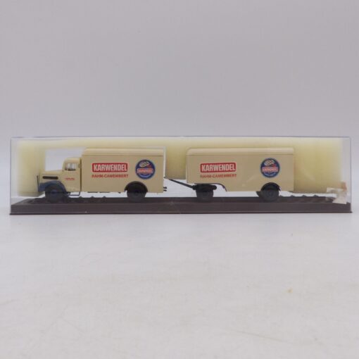 Brekina 1:87 Nr.: 72201 MAN 758 Hängerzug KARWENDERL Camembert, in OVP EB7158 – Bild 4