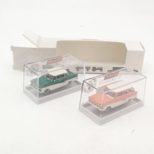 Brekina 1:87 Set Ford Taunus 17m de Luxe in OVP QR9512