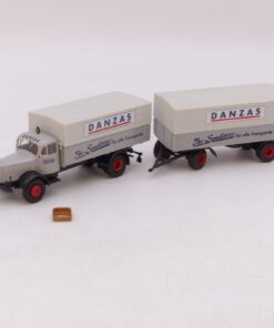 Brekina 1:87 Sondermodell: Mercedes L5000 Hängerzug DANZAS, s. Bilder o. EB9214
