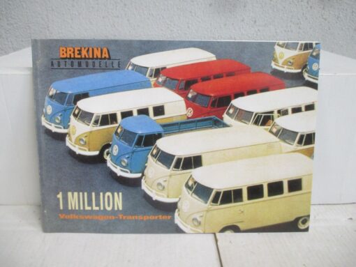 Brekina Automodelle Katalog " 1 Million Volkswagen-Transporter " o.OVP WZ8431
