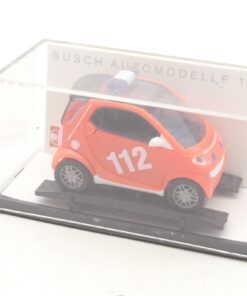 Busch 1:87 48917 Smart City Coupe "Heinzl Brandschutztechnik" in OVP RA6157
