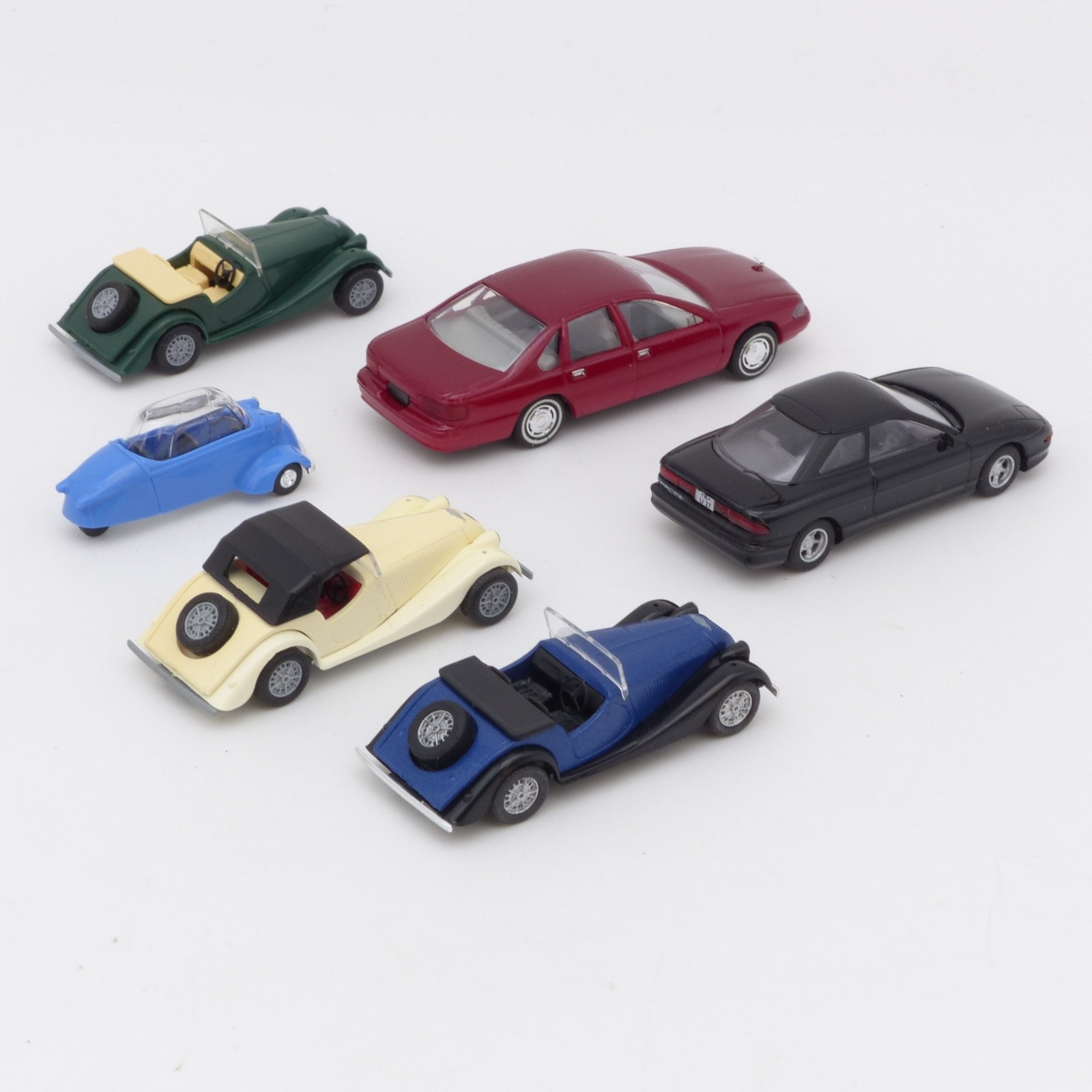 Busch 1:87 6er-Pack diverse ältere PKW Modelle in Tüte siehe Bilder o. EX8171 – Bild 3