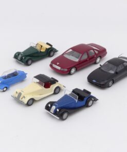 Busch 1:87 6er-Pack diverse ältere PKW Modelle in Tüte siehe Bilder o. EX8171