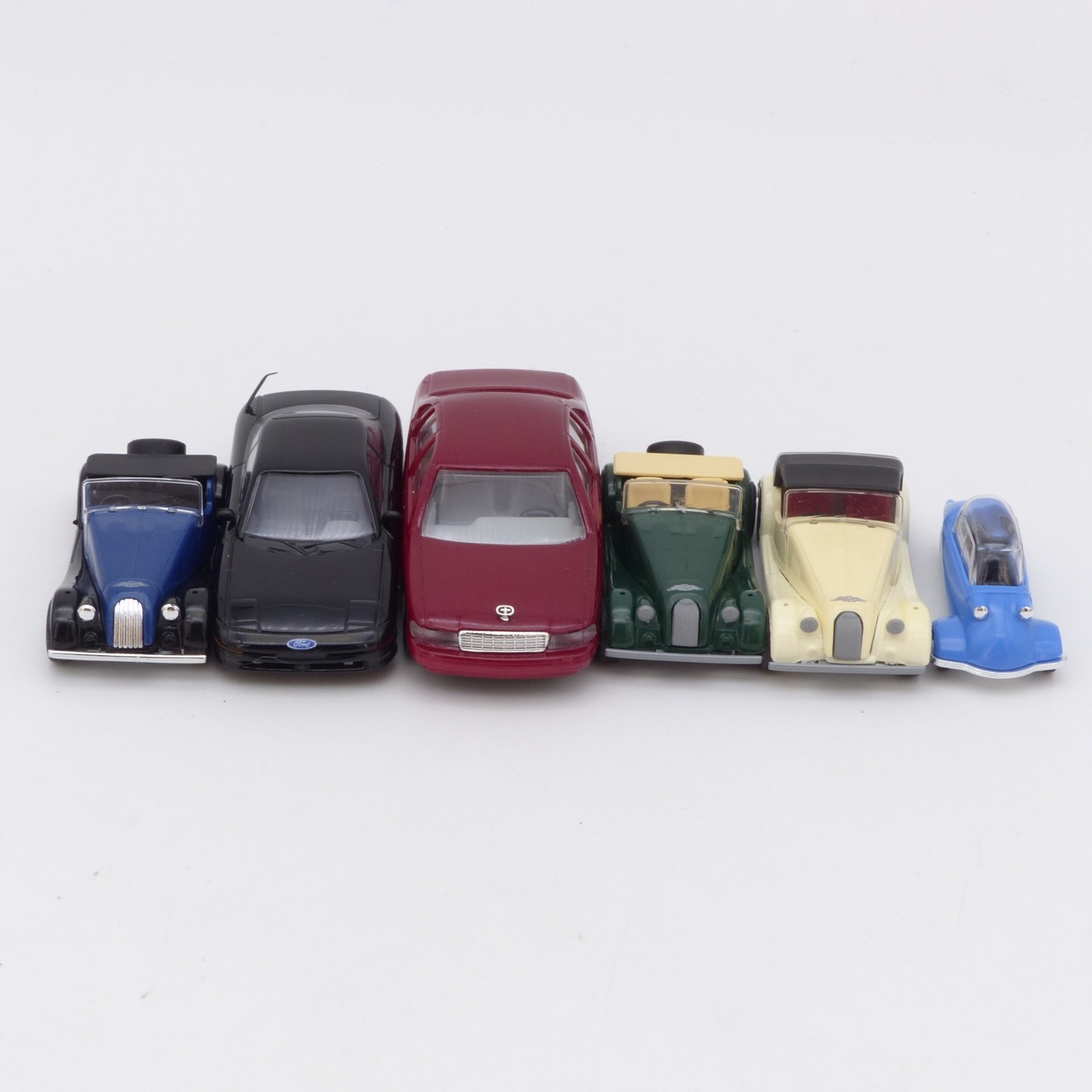 Busch 1:87 6er-Pack diverse ältere PKW Modelle in Tüte siehe Bilder o. EX8171 – Bild 4