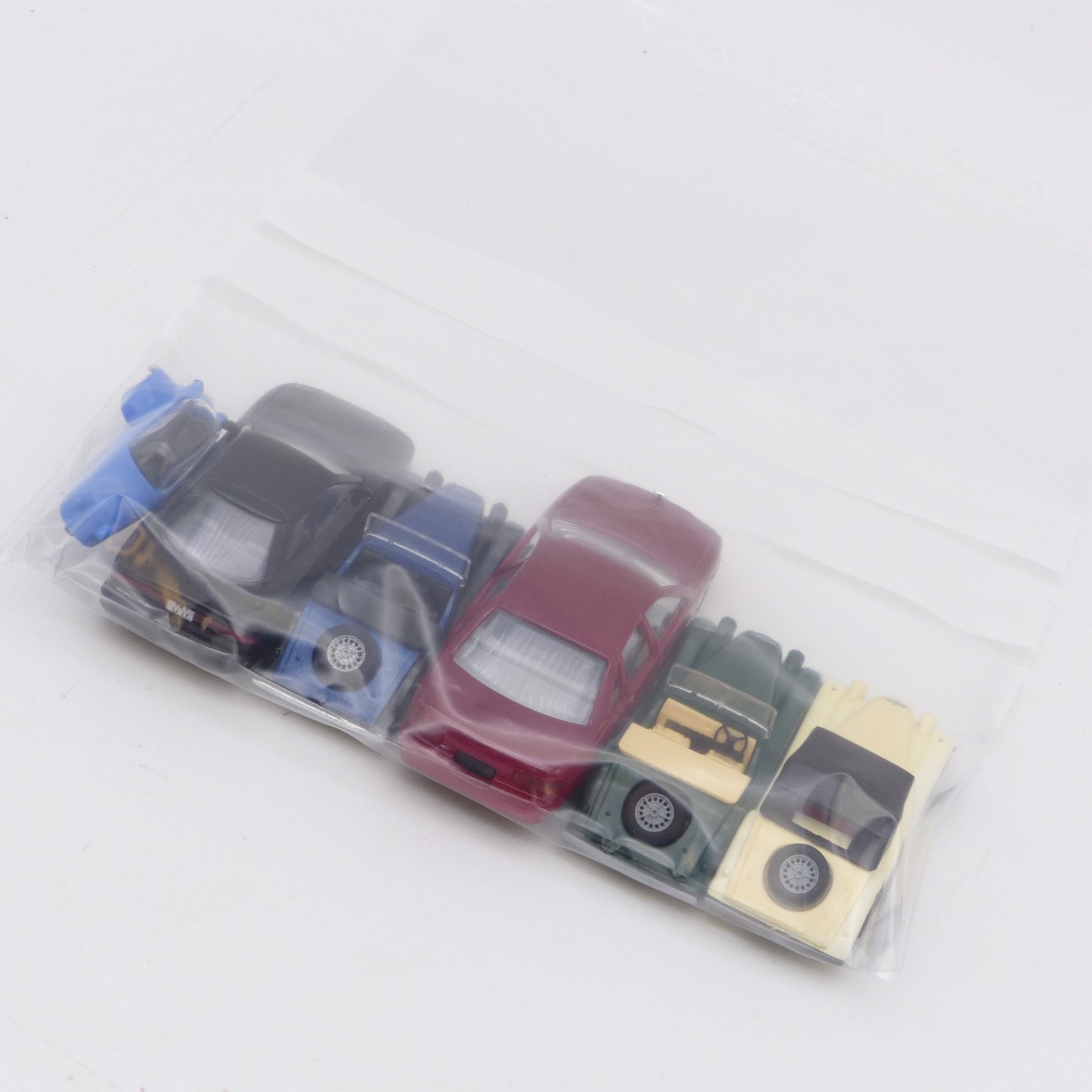 Busch 1:87 6er-Pack diverse ältere PKW Modelle in Tüte siehe Bilder o. EX8171 – Bild 6