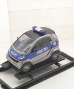 Busch 1:87 Smart City Coupe Polizei Hamburg in OVP RI4648