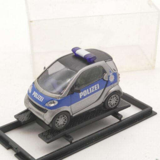 Busch 1:87 Smart City Coupe Polizei Hamburg in OVP RI4648