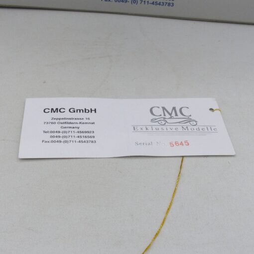 CMC 1:18 M-018 Mercedes Benz Silberpfeil W165 1939 metallic in OVP EX4397 – Bild 8