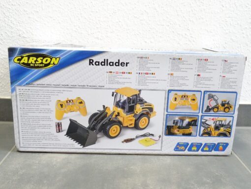 Carson 1:16 Nr.: 500907648 Volvo L50H Radlader, in OVP EX2645 – Bild 3